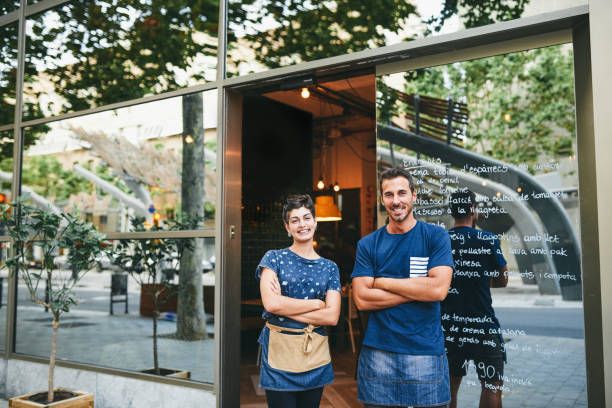 Entrepreneurs working together