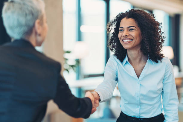 Professional handshake representing successful business partnerships